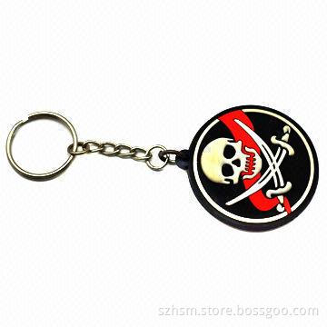 Cartoon 3D Plastic Keychain
